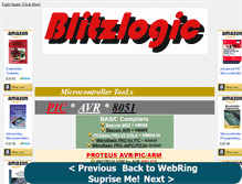 Tablet Screenshot of blitzlogic.com